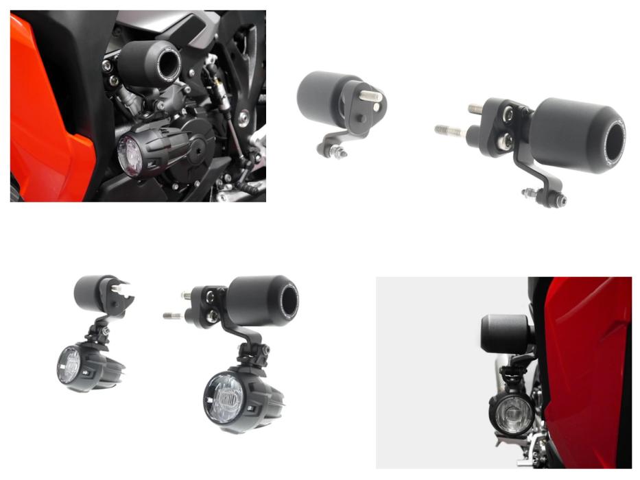 BMW S 1000 XR (2020+) Sturzschutz / Lampenschutz Montagekit  Evotech Performance
